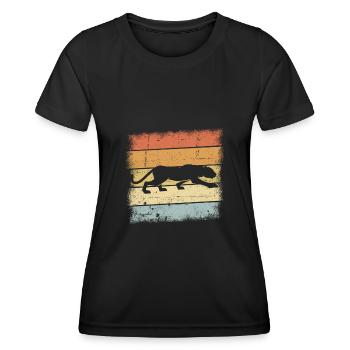 Panther Design - Women's Functional T-Shirt - black - Front - AI Model Female 172 light (172cm)
