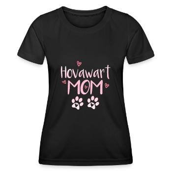Hovawart Mom - Frauen Funktions-T-Shirt - Schwarz - Vorne - AI Model Female 172 light (172cm)
