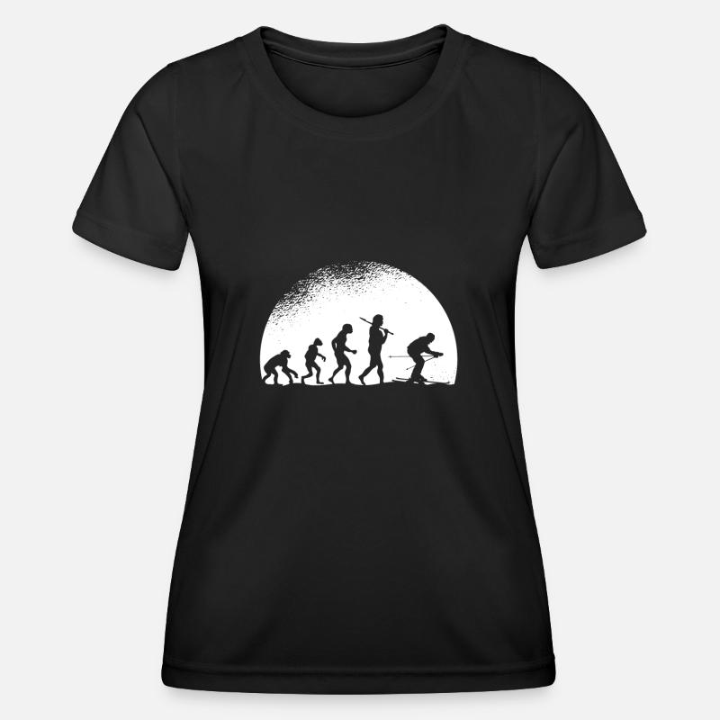 Evolution Ski - Women's Functional T-Shirt - black