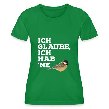 Meise - Frauen Funktions-T-Shirt - Kelly Green - Vorne - AI Model Female 172 dark (172cm)