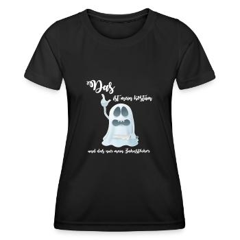 DAS ist mein Kostüm und das nur mein Zahnstocher - Frauen Funktions-T-Shirt - Schwarz - Vorne - AI Model Female 172 light (172cm)