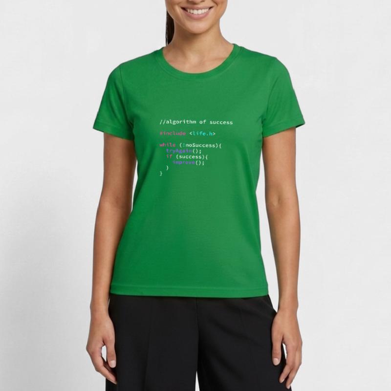 Algorithme succès programmeur code du programme T-shirt sport Femme