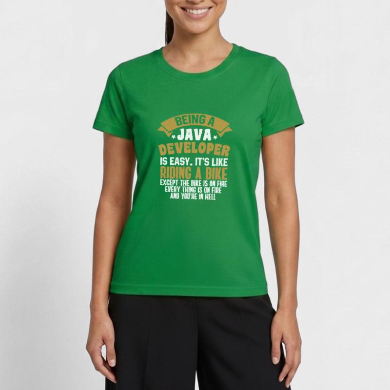 Java Developer Women's Functional T-Shirt