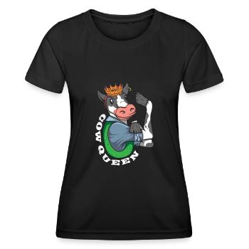Agriculture Agriculture - T-shirt sport Femme - noir - Devant - AI Model Female 172 light (172cm)