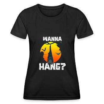 Halloween Costume Horror Carnival - Women's Functional T-Shirt - black - Front - AI Model Female 172 light (172cm)