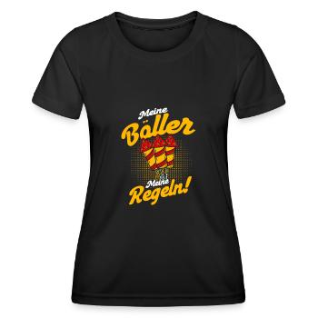 Silvester Feuerwerker Feuerwerk Geschenk - Frauen Funktions-T-Shirt - Schwarz - Vorne - AI Model Female 172 light (172cm)