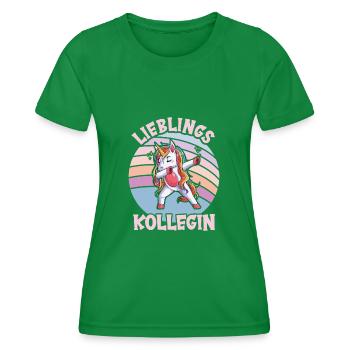 Lieblings Kollegin - Frauen Funktions-T-Shirt - Kelly Green - Vorne - AI Model Female 172 dark (172cm)