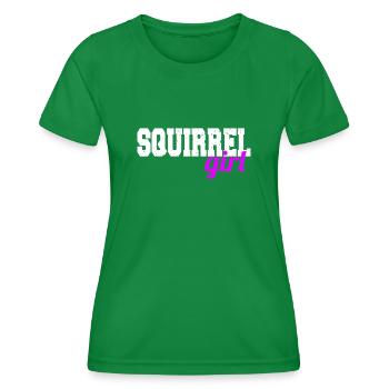 Squirrel girl - Frauen Funktions-T-Shirt - Kelly Green - Vorne - AI Model Female 172 dark (172cm)