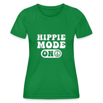 Hippie - T-shirt sport Femme - vert - Devant - AI Model Female 172 dark (172cm)
