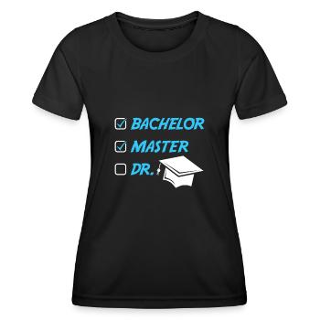 Master Hut Master Abschluss Master 2022 - Frauen Funktions-T-Shirt - Schwarz - Vorne - AI Model Female 172 light (172cm)