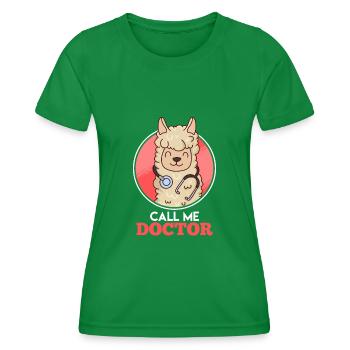 Doctoraat 2022 Proefschrift Dissertatie Doctor - Functioneel T-shirt voor vrouwen - kelly groen - Voor - AI Model Female 172 dark (172cm)