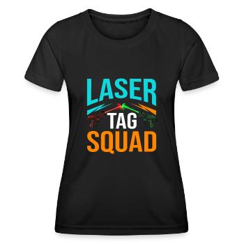 Laser Tag Laser Tag Laser Game Joueur de laser - T-shirt sport Femme - noir - Devant - AI Model Female 172 light (172cm)