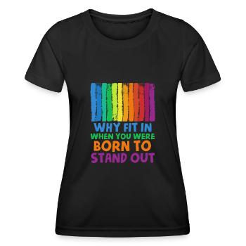 Autism Autistic - Women's Functional T-Shirt - black - Front - AI Model Female 172 light (172cm)