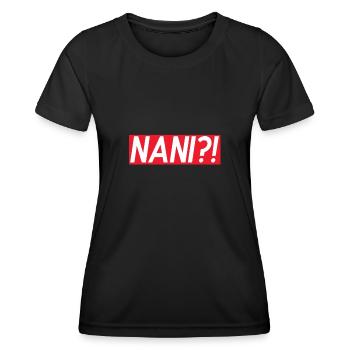 Anime - Women's Functional T-Shirt - black - Front - AI Model Female 172 light (172cm)