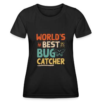 Le meilleur receveur d’arc au monde - T-shirt sport Femme - noir - Devant - AI Model Female 172 light (172cm)