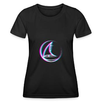 Segel Saison - Segelboot - Frauen Funktions-T-Shirt - Schwarz - Vorne - AI Model Female 172 light (172cm)