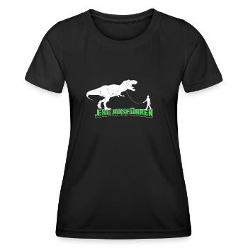 Informatiker Informatik Programmierer Humor - Frauen Funktions-T-Shirt - Schwarz - Vorne - AI Model Female 172 light (172cm)
