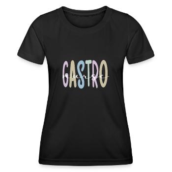 Krankenschwester Gastroenterologie Endoskopie - Frauen Funktions-T-Shirt - Schwarz - Vorne - AI Model Female 172 light (172cm)