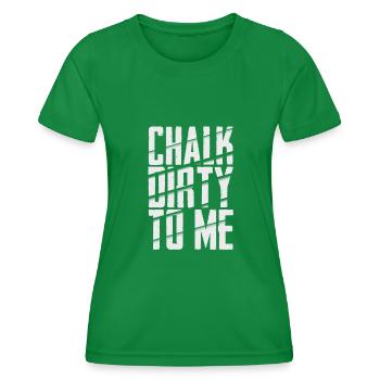 Billard 8-Ball - Frauen Funktions-T-Shirt - Kelly Green - Vorne - AI Model Female 172 dark (172cm)
