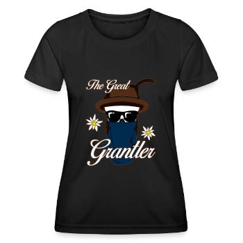 Grantler Grantln Granteln - Women's Functional T-Shirt - black - Front - AI Model Female 172 light (172cm)