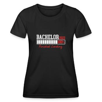 Bachelor 2022 - Frauen Funktions-T-Shirt - Schwarz - Vorne - AI Model Female 172 light (172cm)