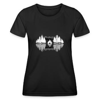 Quad Atv Motorsport - T-shirt sport Femme - noir - Devant - AI Model Female 172 light (172cm)