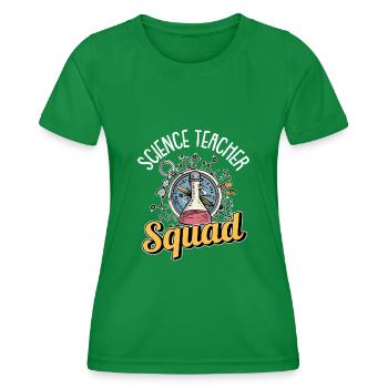 Scientifique scientifique - T-shirt sport Femme - vert - Devant - AI Model Female 172 dark (172cm)