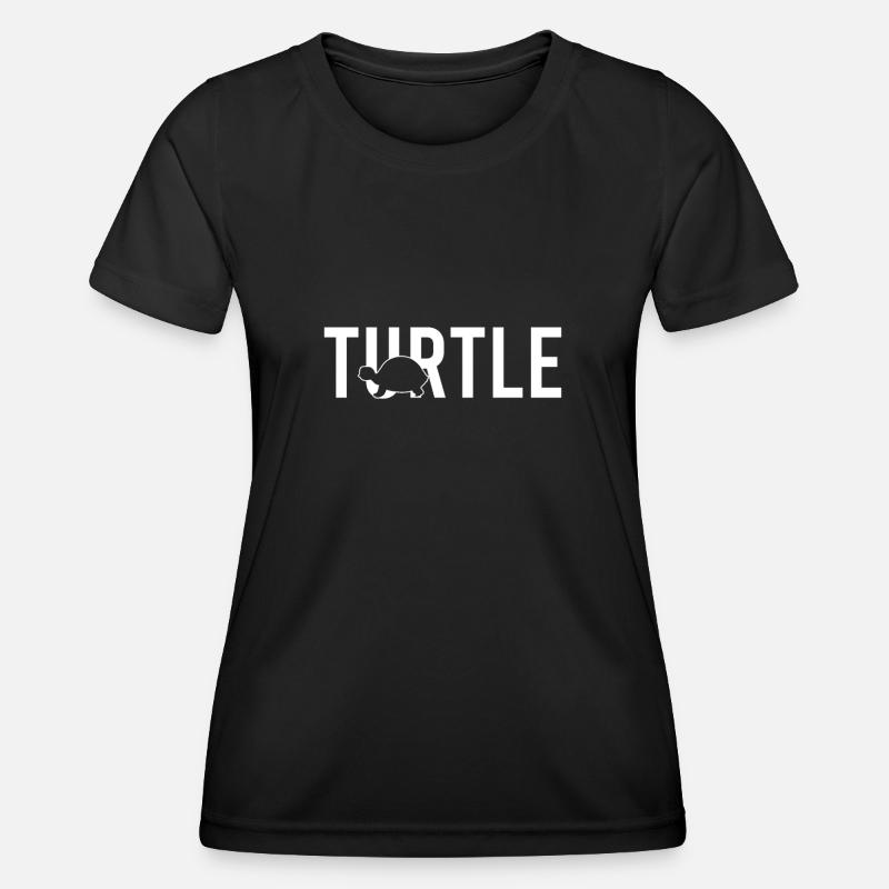 Turtle turtle - Women's Functional T-Shirt - black