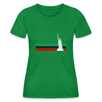 Hermann Monument Arminius Lippe Detmold - T-shirt sport Femme - vert - Devant - AI Model Female 172 dark (172cm)