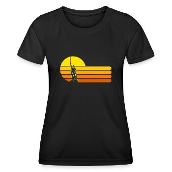Hermannsdenkmal Lippe Arminius Detmold - Frauen Funktions-T-Shirt - Schwarz - Vorne - AI Model Female 172 light (172cm)