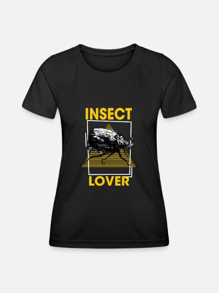 Insect Lover - Insect , Inseto, Insecte - Women's Functional T-Shirt - black