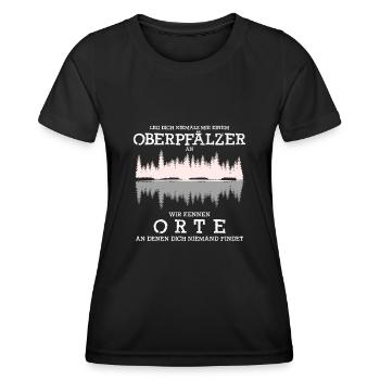 Upper Palatinate Palatinate Witz Palatinate Upper Palatinate - Women's Functional T-Shirt - black - Front - AI Model Female 172 light (172cm)