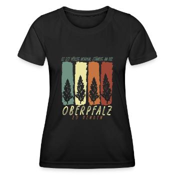 Upper Palatinate Palatinate Palatinate Witz Upper Palatinate - Women's Functional T-Shirt - black - Front - AI Model Female 172 light (172cm)