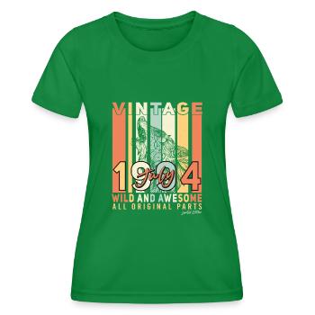 Juli 1994 Geschenkidee - Frauen Funktions-T-Shirt - Kelly Green - Vorne - AI Model Female 172 dark (172cm)