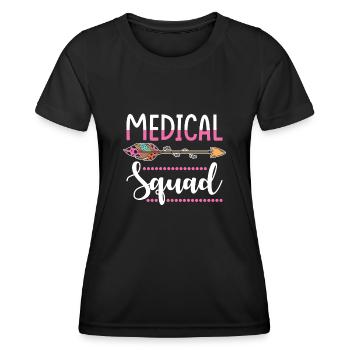 Medical Group Women - Women's Functional T-Shirt - black - Front - AI Model Female 172 light (172cm)