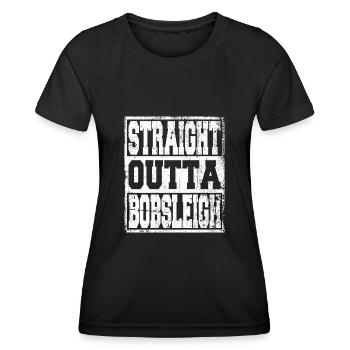 Bob sledge saying funny - Women's Functional T-Shirt - black - Front - AI Model Female 172 light (172cm)