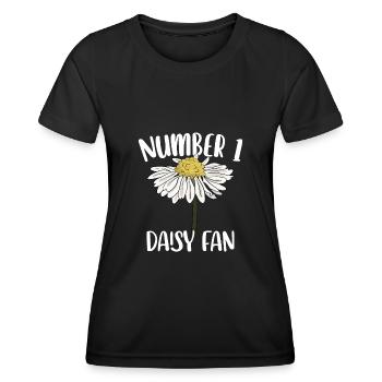 Hobby Jardinier Jardinier Jardinier Daisy - T-shirt sport Femme - noir - Devant - AI Model Female 172 light (172cm)