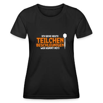 Dart Dartpfeil Dartpfeile Darts - Frauen Funktions-T-Shirt - Schwarz - Vorne - AI Model Female 172 light (172cm)