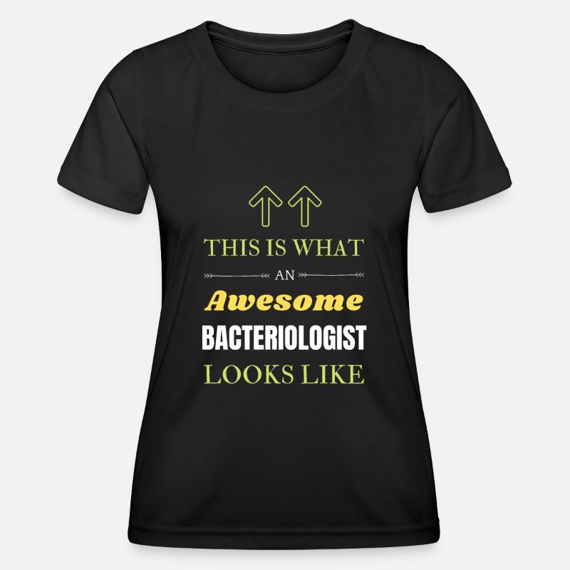 Bacteriologist - Women's Functional T-Shirt - black
