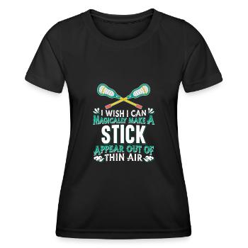 Lacrosse - T-shirt sport Femme - noir - Devant - AI Model Female 172 light (172cm)