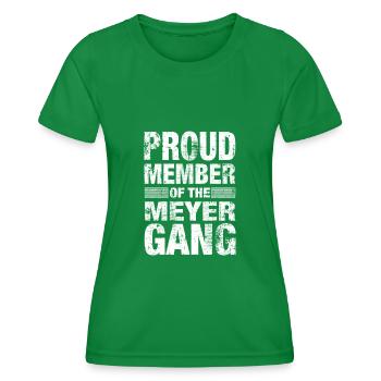 Meyer Stolz Team Familie Geschenk - Frauen Funktions-T-Shirt - Kelly Green - Vorne - AI Model Female 172 dark (172cm)