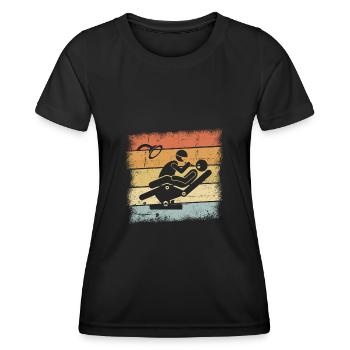 Zahnarzt - Frauen Funktions-T-Shirt - Schwarz - Vorne - AI Model Female 172 light (172cm)