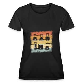 Chemist Gift - Women's Functional T-Shirt - black - Front - AI Model Female 172 light (172cm)