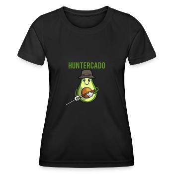 Hunter Hunting Hunting - Women's Functional T-Shirt - black - Front - AI Model Female 172 light (172cm)