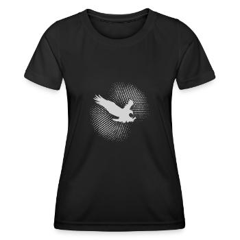 Aigle - T-shirt sport Femme - noir - Devant - AI Model Female 172 light (172cm)