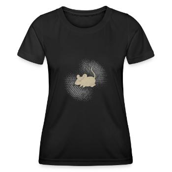 Mouse - Women's Functional T-Shirt - black - Front - AI Model Female 172 light (172cm)