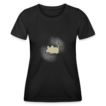 Mouse - Women's Functional T-Shirt - black - Front - AI Model Female 172 light (172cm)