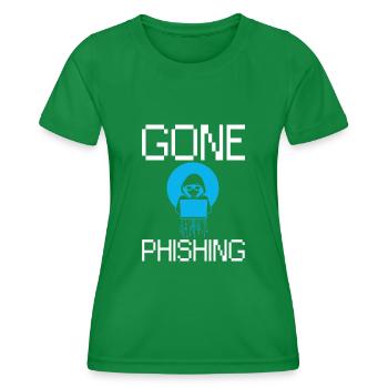 Ethical Hacker Security Computer Hacking - Women's Functional T-Shirt - kelly green - Front - AI Model Female 172 dark (172cm)