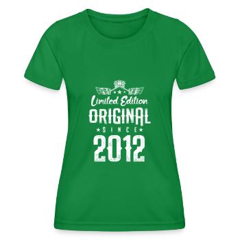 Édition limitée 2012 - T-shirt sport Femme - vert - Devant - AI Model Female 172 dark (172cm)
