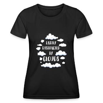 Meteorologist Weather Forecast - Women's Functional T-Shirt - black - Front - AI Model Female 172 light (172cm)